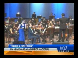 Artistas se citan con la música nacional en el festival "Radiola sinfónica"