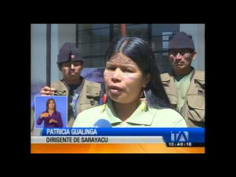 Mujeres amazónicas permanecerán hasta la próxima semana en Quito