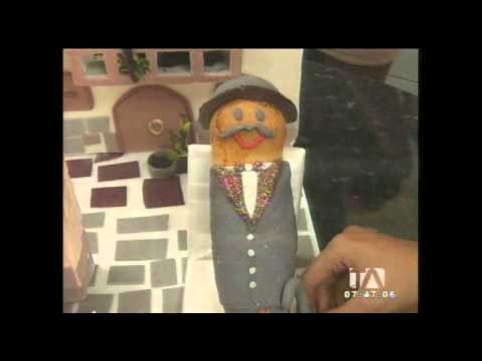 Guaguas de pan que representan a Quito Colonial participan en nuestro concurso 'La guagua más linda'