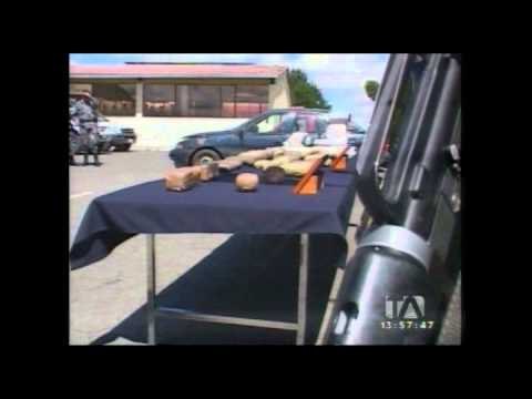 Cocaína y heroína fueron decomisados en la frontera entre Ecuador y Colombia