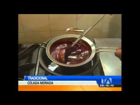 ¡Qué Rico!: Colada Morada, una tradicional bebida de la cocina ecuatoriana
