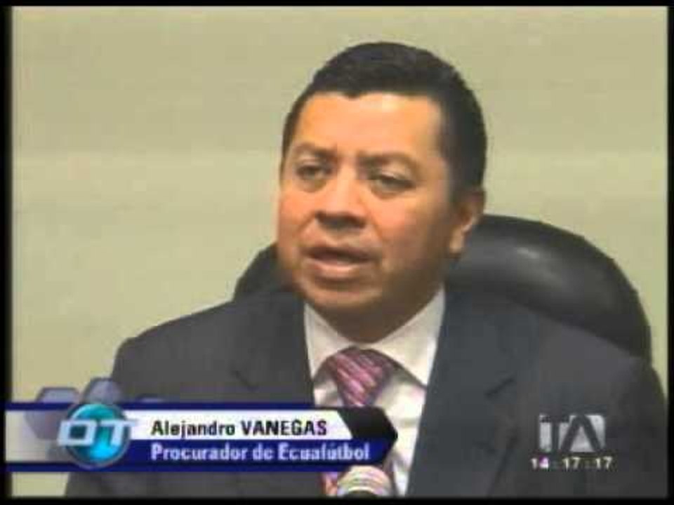 Francisco Egas sancionado tres años por la FEF