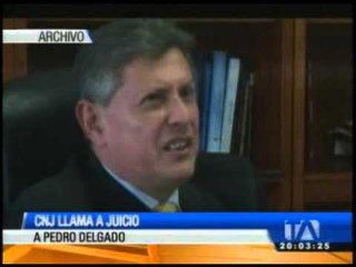 Orden de prisión contra Pedro Delgado sigue vigente