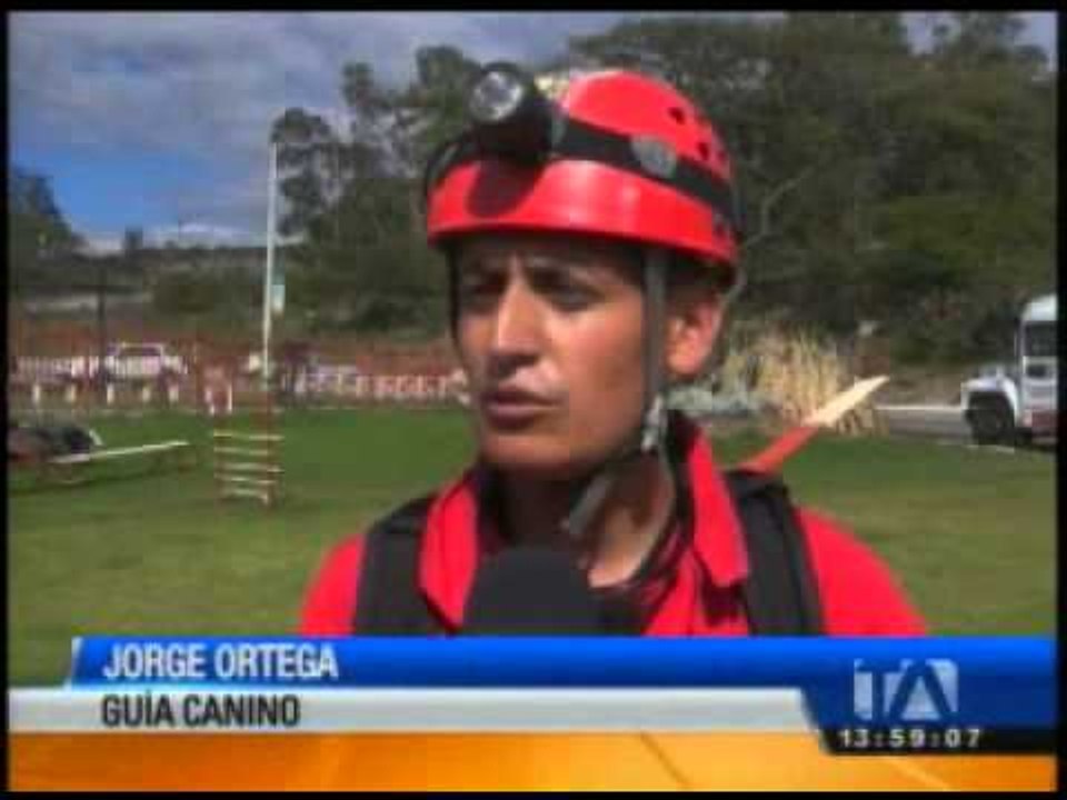Canes están listos para ayudar en rescates por desastres naturales