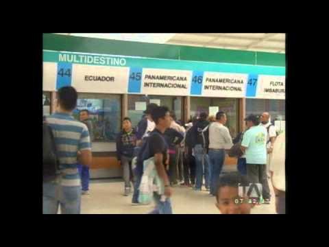 La Policía Nacional inició los operativos de control en las terminales terrestres