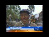 60 familias fueron afectadas por un aluvión en Imbabura