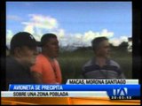 Posibles delincuentes habrían abandonado avioneta en Santa Elena