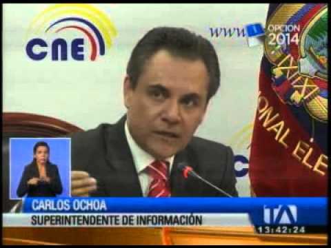 Convenio CNE y Superintendencia de Información