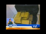Policía incauta 163 paquetes de cocaína en Guayaquil