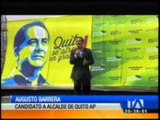 Augusto Barrera expone propuestas