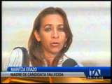 Familiares de candidata asesinada en Playas