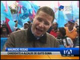 Mauricio Rodas expuso propuestas en el sur de Quito