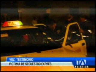 Secuestro exprés Quito