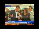 Rafael Correa opina sobre debate entre Rodas y Barrera