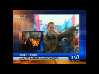 Debate Rodas-Barrera (Cuarto Bloque)