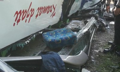 Sopir Bus Kramat Djati yang Terguling di Cicalengka Ditangkap