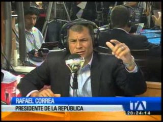 Cierre de campaña Alianza País