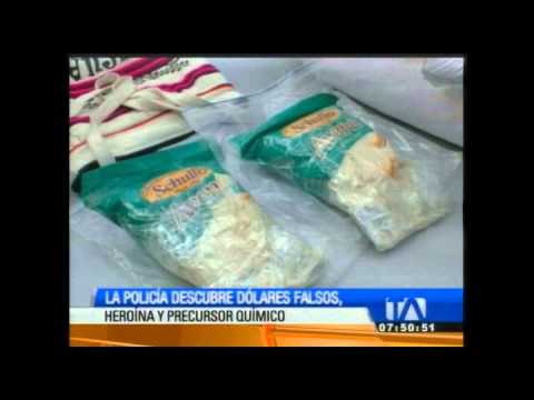 Policía descubre 63 mil dólares falsos camuflados en bolsas artesanales