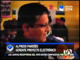 Se registraron inconvenientes con el voto electrónico en Santo Domingo