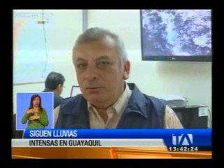 Lluvias no cesan en Guayaquil