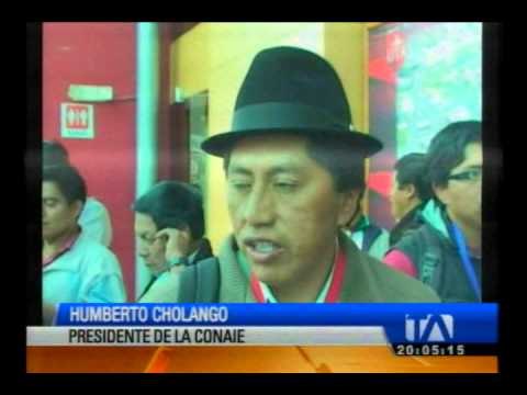 La Conaie realiza congreso nacional para elegir autoridades