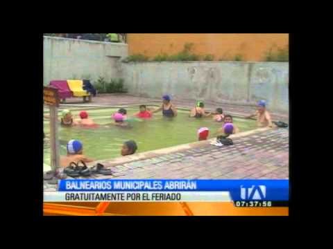 Balnearios municipales de Quito abrirán gratuitamente por el feriado