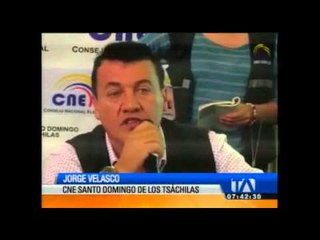 Tải video: Simpatizantes de Alianza País reclaman por el proceso electoral en Santo Domingo