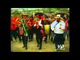 "Ecuador por dentro": Carnaval de Bolívar, una maravillosa manifestación cultural