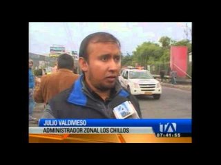 Hoy se suspende la circulación vehicular en la avenida Ilaló.