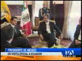 Presidentes Correa y Peña Nieto se reúnen en Carondelet