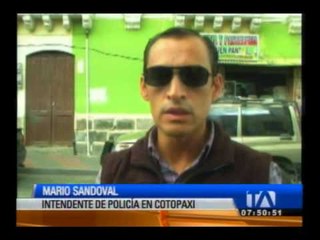 Autoridades decomisan 72 bombonas de gas de uso doméstico en Cotopaxi