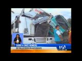 Sube a 11 el número de fallecidos en accidente de tránsito en Los Rios