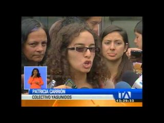 Yasunidos denuncia supuesta campaña sucia en su contra