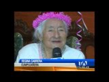 Doña Regina Cabrera cumplío104 años