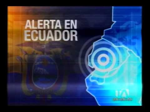 Olas de tsunami llegarían a Ecuador a loas 2AM