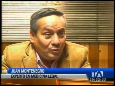 Forenses encuentran droga en el vientre de un cadáver