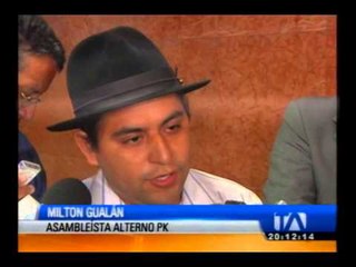 Asambleísta Alterno de Cléver Jiménez asistió a la Asamblea
