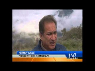 Скачать видео: Zonas cercanas al volcán Tungurahua registran caída de ceniza