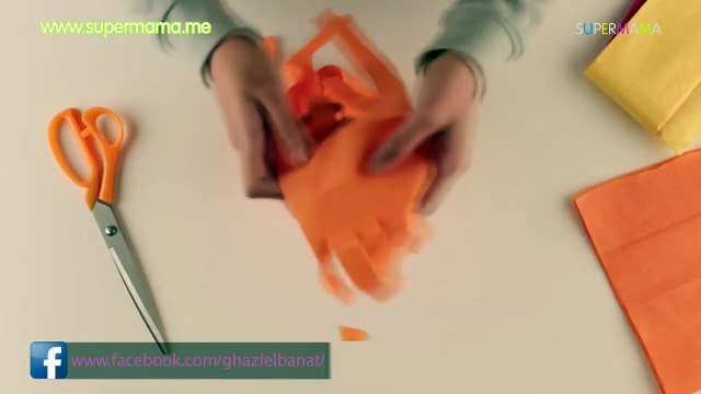 اصنعي بنفسك زينة لحفلات أطفالك (البوم بوم والورق الكوريشة)