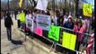 Activistas ecuatorianos se manifiestan en Nueva York en rechazo a la explotación del Yasuní