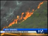 Incendio en Loja consume 60 hectáreas de vegetación