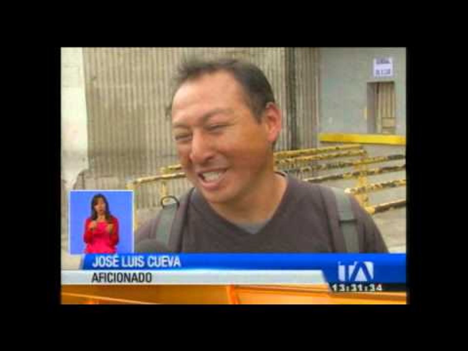 Esta es la posible alineación ecuatoriana que hoy enfrentará a una selección de extranjeros