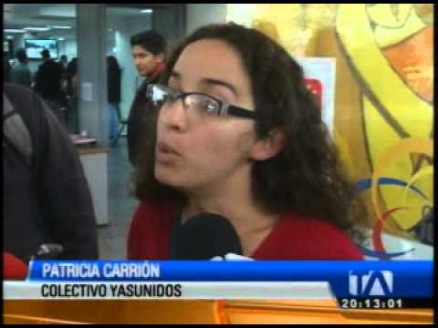 Yasunidos pide medidas cautelares