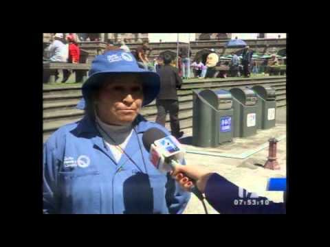 Emaseo terminó de instalar los contenedores soterrados en el Centro histórico de Quito