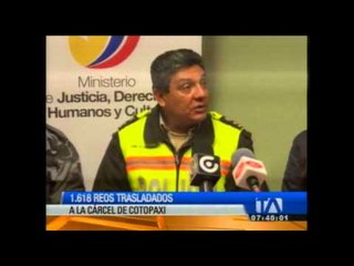 Download Video: Más de 600 privados de libertad fueron trasladados al Centro Carcelario de Cotopaxi