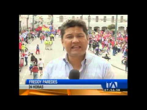 Miles de trabajadores marcharon por el Día del Trabajo