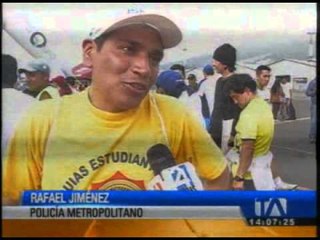 Policía Metropolitana organizó carrera atlética