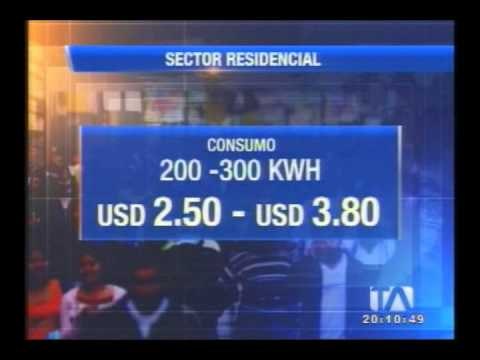 Aumento en la tarifa eléctrica es desde este mes