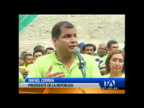 Rafael Corea fue ratificado como presidente de Alianza País