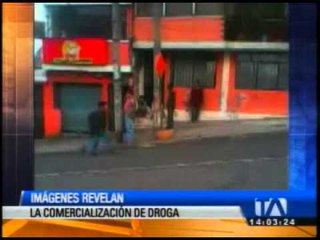 Imágenes revelan comercialización de droga en la Comuna